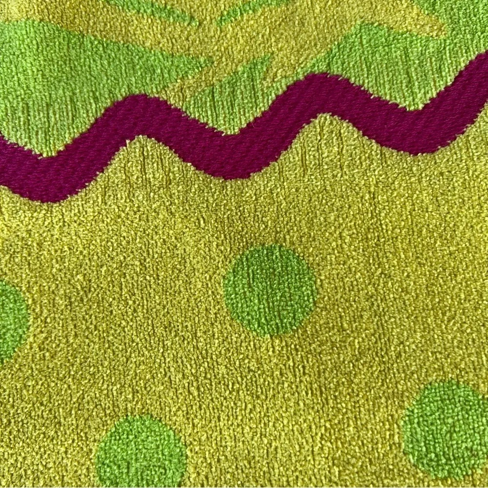 Y2K 100% Egyptian Cotton Oversized Beach Towel Colorful Fruit Polk-A-Dots 36x66